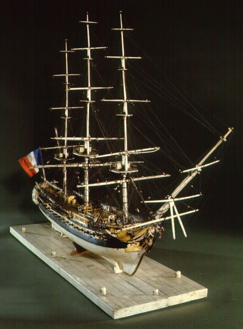 Modelo de la fragata la Creolle ( 1795- 1803).
